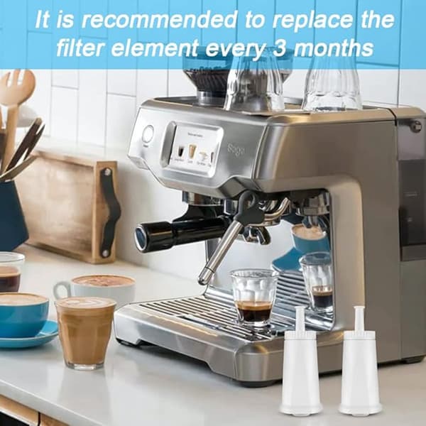 2-delt vandfilter til kaffemaskine - Velegnet til alle