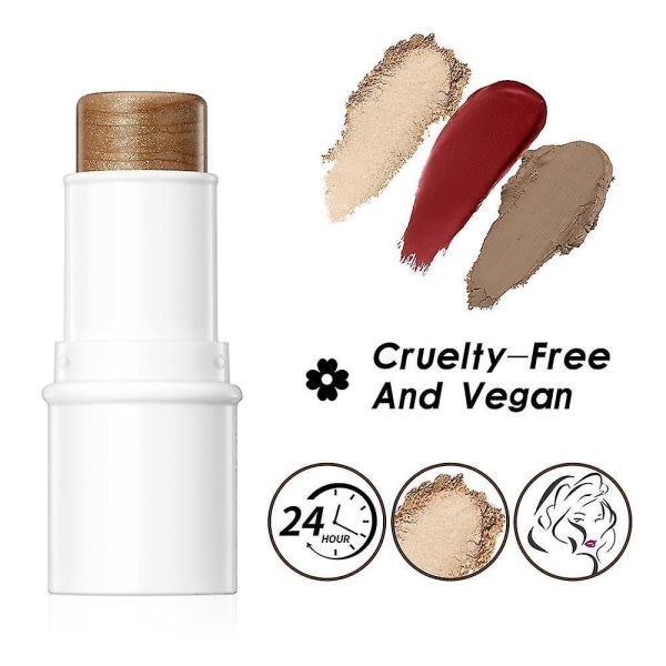 1. Multifunctional Makeup Stick Highlighter Blush Lip Balm