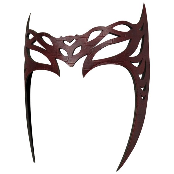 Scarlet Witch Huvudbonad Superhjälte Krona För Vuxen Wanda Maximoff Mask Halloween Kostym För Kvinnor zdq