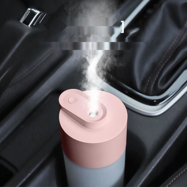 Luftfukter aroma diffuser humidifier med LED-lys X5 rosa