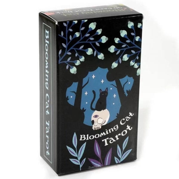 Blomstrende katt Tarot Spredningskort zdq