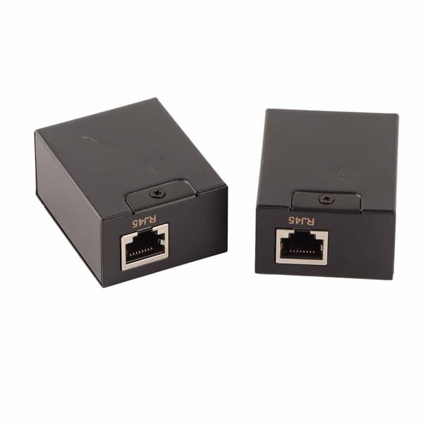 60M VGA RJ45 Extender Sender Modtager CAT‑5 / 6 Ethernet Kabel