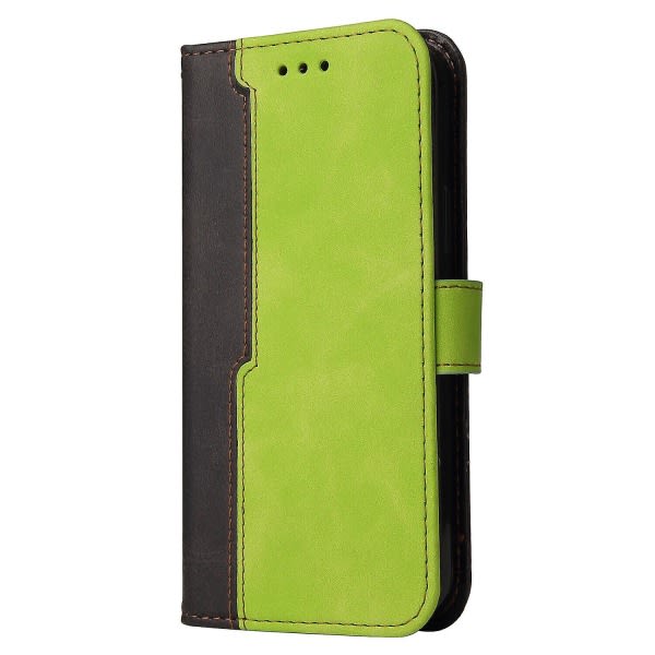 Case för Samsung Galaxy A03 Core Cover Skyddande Pu-läder Plånbok Flip Case med kortplatser Stativ Magnetstängning - Röd C3 A