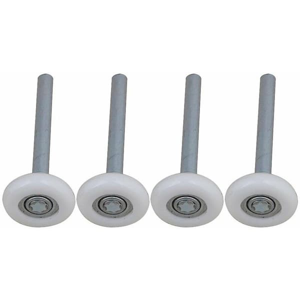 Garageportrullar, 4-pack nylonförseglade kullagergarageportrullar med 115 mm axel