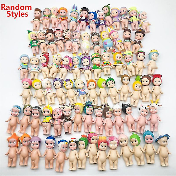 8 cm Kawaii Macarons Dessert Sonny Angel Action Figur Dockor 1:a Slumpmässig