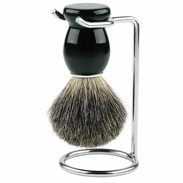 Sikker barberhøvlholder til mænd - Rustfrit stål - 12 cm - Silver_tfrf