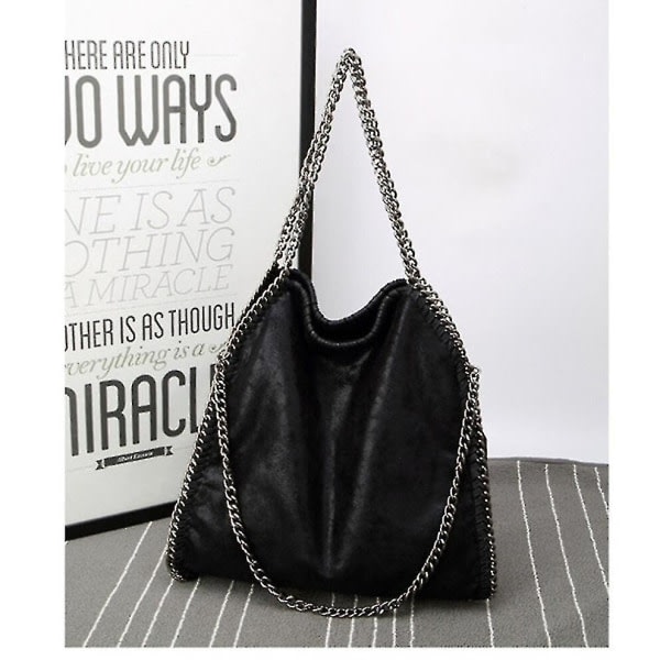 Crossbody-väskor för kvinnor - Mode Axelväska Kedjeväskor Mode Portable Chain Woven Handbags - Perfekt