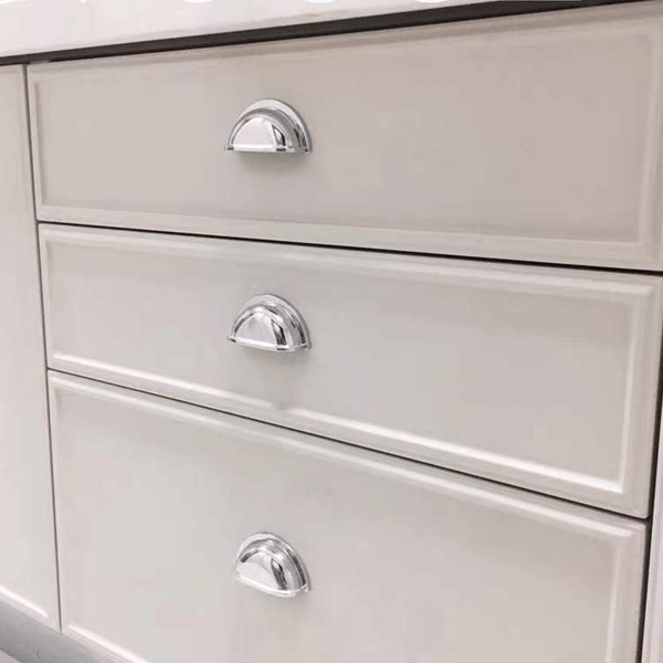 Upgrade Your Cabinets with Solid Zinc Alloy Pull Handles, Satin Nickel Finish, and Hand-Polished Surfaces for a Luxurious Touch