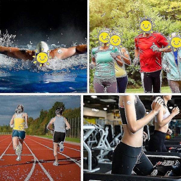20 st Freestyle Libre Sensor Skydd Vattentäta Libre Lim -