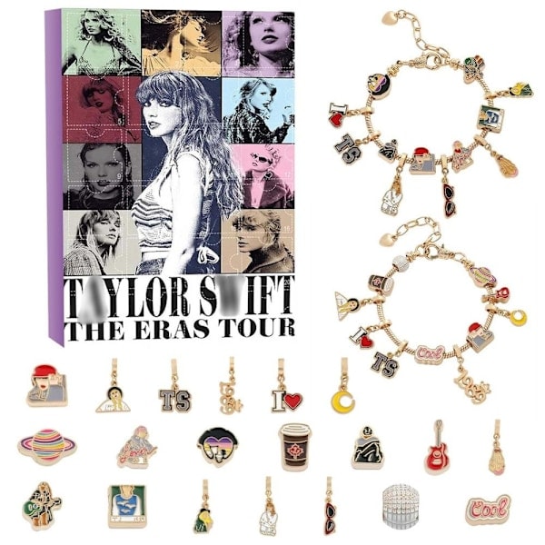 Taylor Swift Armband Jul Adventskalender Juldekoration Box Present