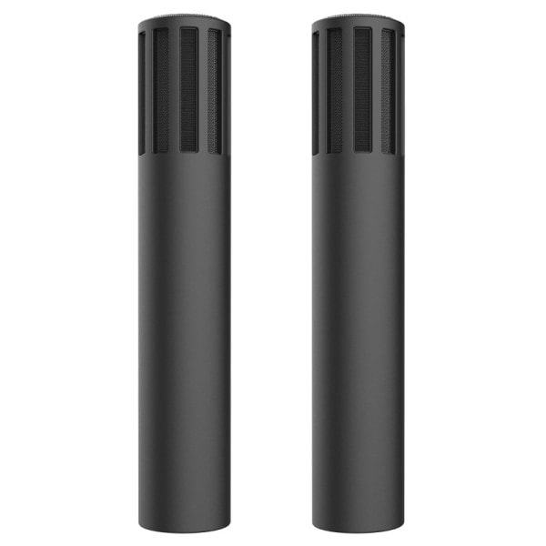 CDQ 1 par silikonskydd för Tesla trådlös mikrofon Svart SvartCDQ