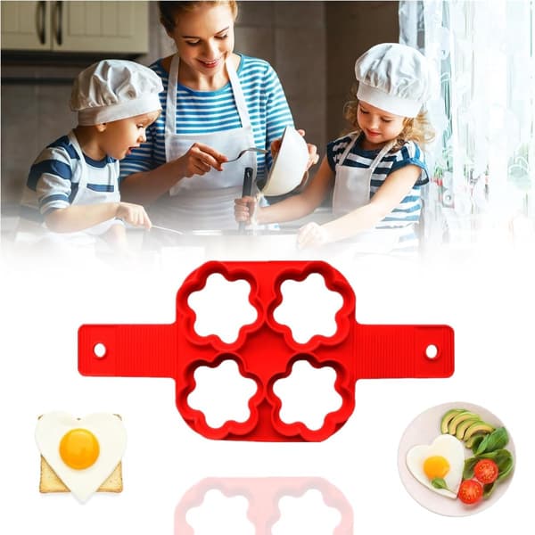 Omelettring - pannekakering - Stekering - Omelett - Bakeform - pannekakeform - Stekeplateomelettform