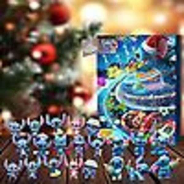 Anime Stitch Juladventskalender for barn 24 dagers julnedräkning 24st Tecknad leksaker Ornament Nedräkningskalender