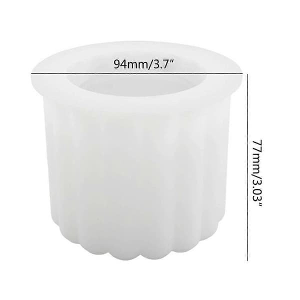 Lysestake harpiksform for DIY spisebord midtstykker silikonform_tfrf