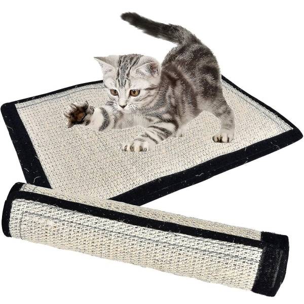 Kattplatta Sisalmatta med en katt leksak soffa möbelskydd fot klösbräda katt