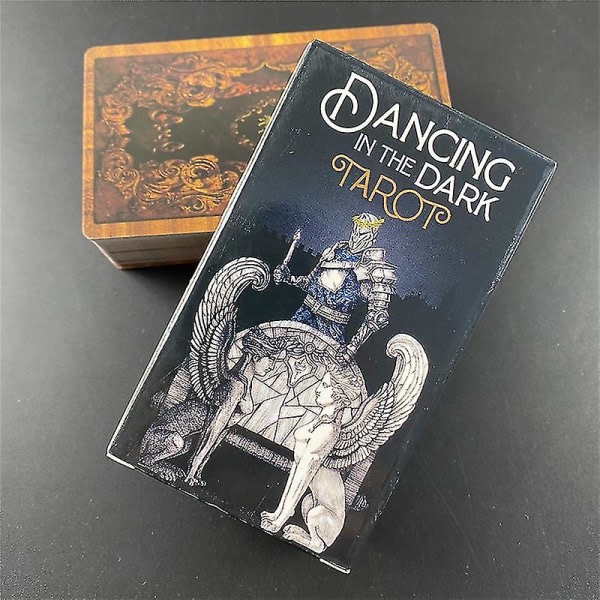 2021 Dancing In The Dark Tarotkortdäck Fuld engelsk brädspelsfest Familjespelkort Oracle-kort Kortspel80st Tt166 null ingen