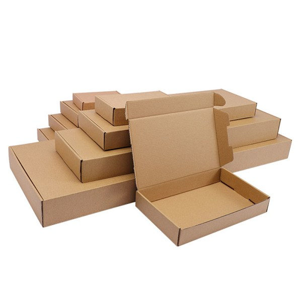 Store og små Kraft-pappkartonger er ideelle valg for godteri-gaver ved bryllupsarrangementer Brun 150x100x30mm+10 stykker Brown 150x100x30mm+10 pieces