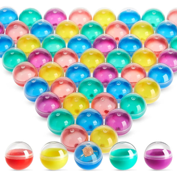 150 Gumball Kapsler, 1.3\", Klar, Gaveposer