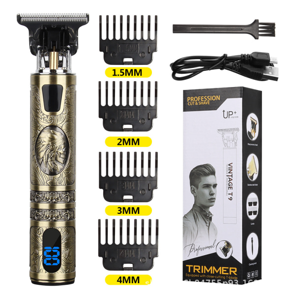 Hårklippare för män, sladdlös rakapparat, klipptrimmer, barbermaskin 1