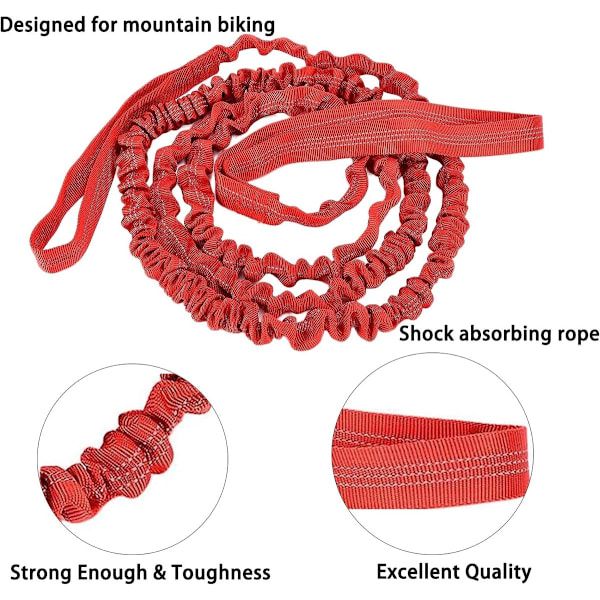 cykel - Styrväska - Bugseringsreb - Tilbehør - til - 2 - 5m