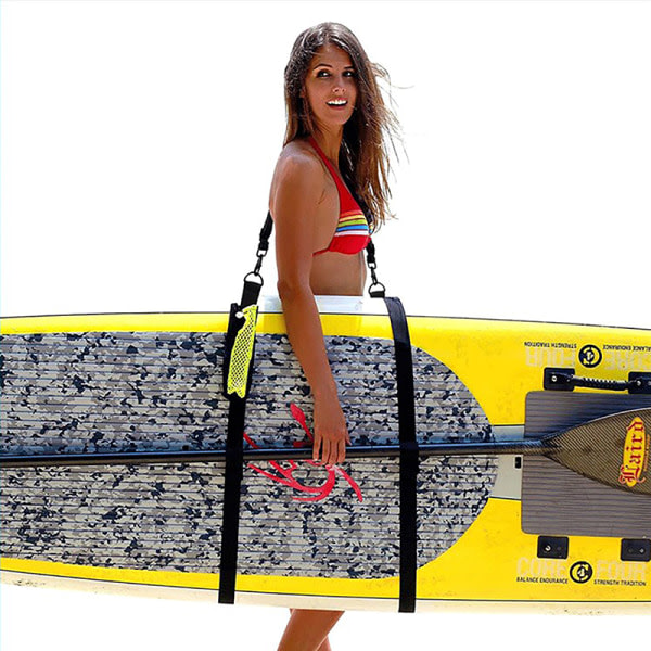1Set justerbar surfbräda axelrem Paddle Board Portable Yellow 1pc