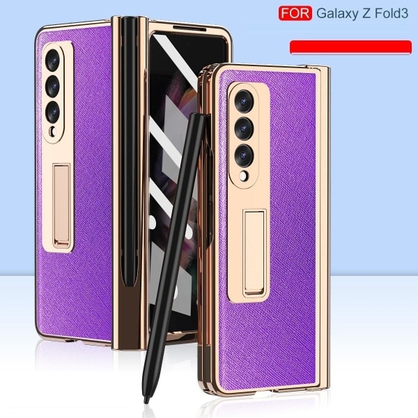 skal / case / etui for Samsung Galaxy Z Fold3 5G gul gul