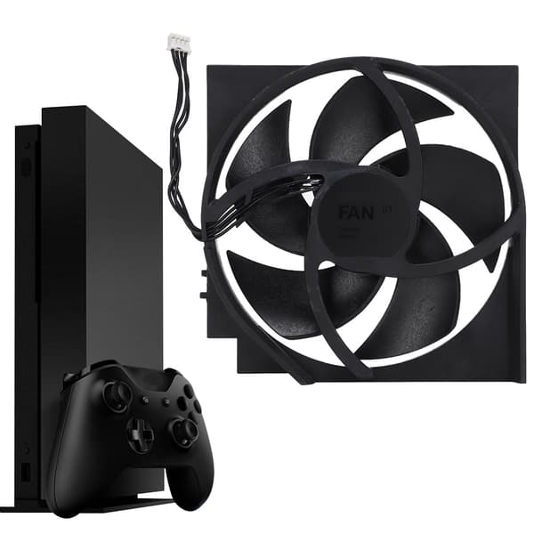 Hållbar ABS intern kylfläkt för Xbox ONE S OEM 5 blad 4-stift