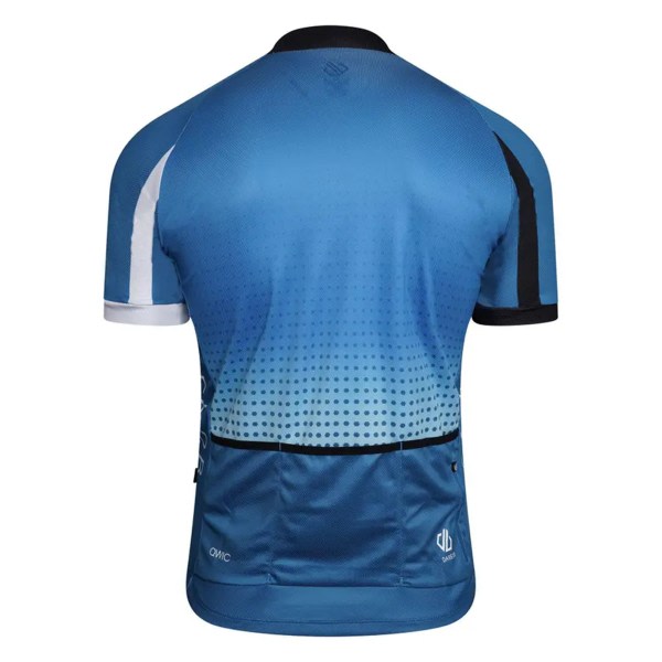 Dare 2B Herr Virtuosity Kortärmad Jersey M Petrol Blå/Svart Petrol Blue/Black/White Gradient M zdq