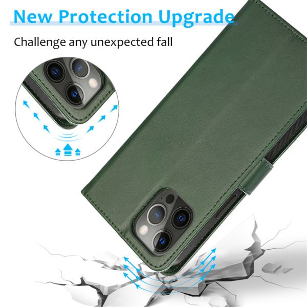 Magneettinen kotelo iPhone 12 Minille vihreä szq