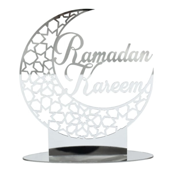 Eid Mubarak -koriste akryylista Ramadanin pöytäkoriste