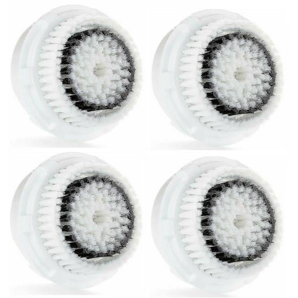 4 Erstatningsbørstehoder Sensitiv Kompatibel med Clarisonic Mia 1 2 3