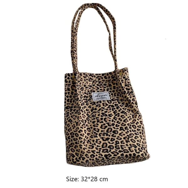 Casual stoffveske Leopard skulderveske 3 3 3 3