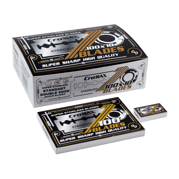 Dobbeltbladet Super Rustfrit Høj Kvalitet Razor Blades 100-Pack