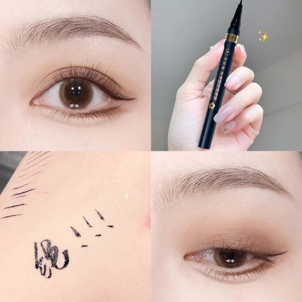 Neste Eyeliner-kynä, ei tahri, pitkäkestoinen väri, Eye Wa 2# ruskea 1