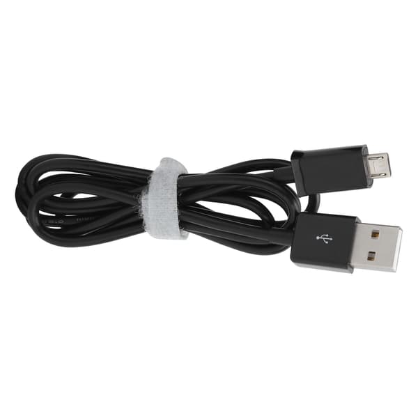 2 kpl 1 m puhelimen latauskaapeli Micro USB -pikalatauskaapeli PVC-datakaapeli AndroidilleMusta_tfrf