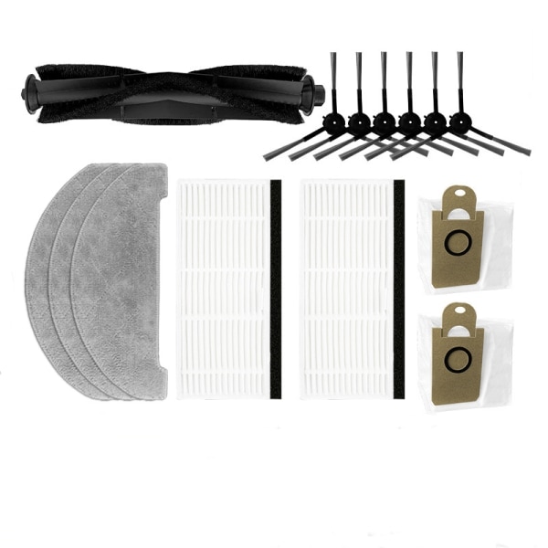 CDQ 14-pack robotdammsugartillbehörssats för VIOMI S9 Flerfärgad FlerfärgadCDQ