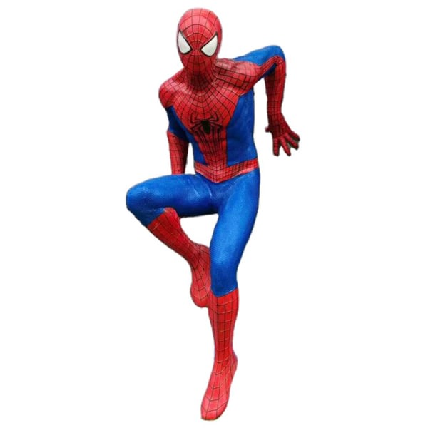 Marvel Spider-Man Cosplay Kläder Superhjälte Barn Jumpsuit Röd 6-7 År