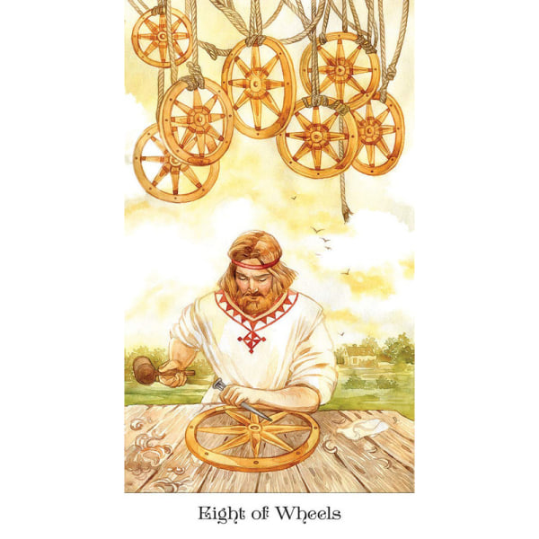 Tarotkort med det gyldne hjulet