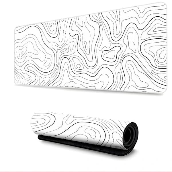 Desk Pad - Large Mouse Pad White M White M Vit M