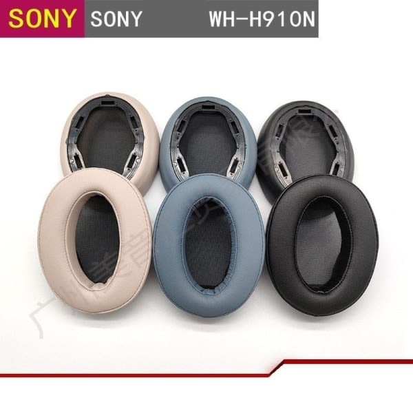 Øronkuddar kuddar for Sony WH-H910N putesett blå blå