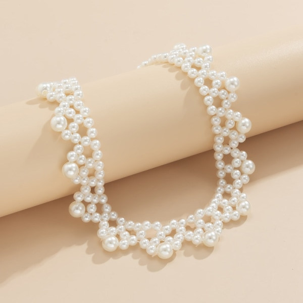 Romantiskt underbart kvinnors pärlhalsband halsband