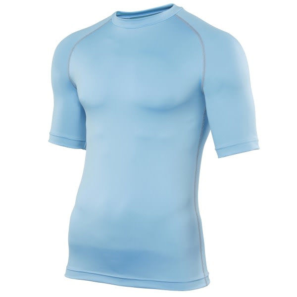 Rhino Herre Sports Base Layer Kortærmet T-Shirt S/M Lyseblå Light Blue S/M zdq