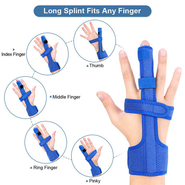 Fingerskena för mallet finger, smärtlindring, - Perfekt