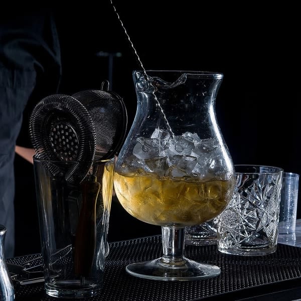 CDQ 2 delar Cocktail Mixing Glas Bar Sked - Långt handtag