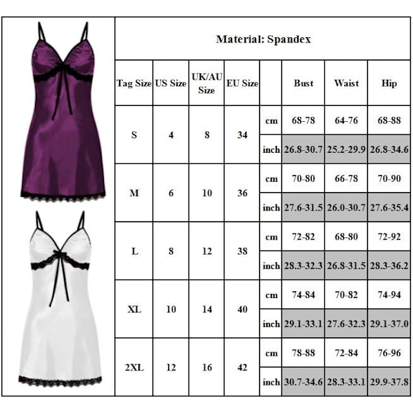 Dame Mode V-hals Sexet Blonde Natkjole Pyjamas Hjemmetøj Sort black XL