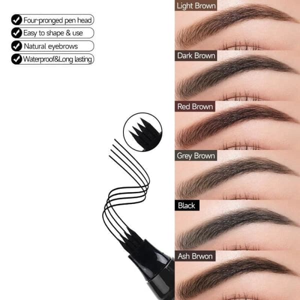 Kulmakarva / Tattoo Brows - Valitse väri! #1 Ljus Brown #1 Vaalea Ruskea