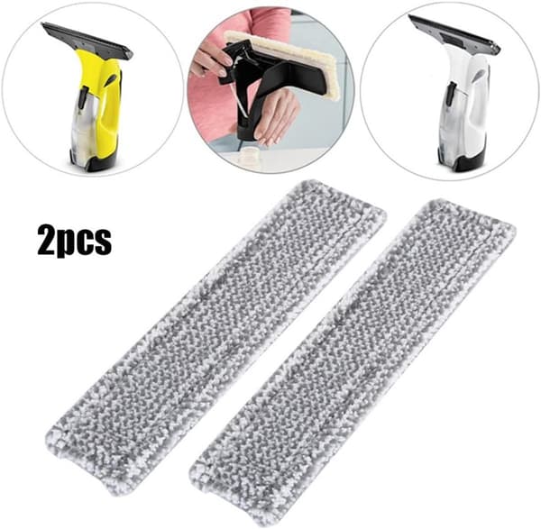 Microfiber Mop Set - Indoor Use - 2 Pieces - Suitable for WV - spray - 27.5*7 cm