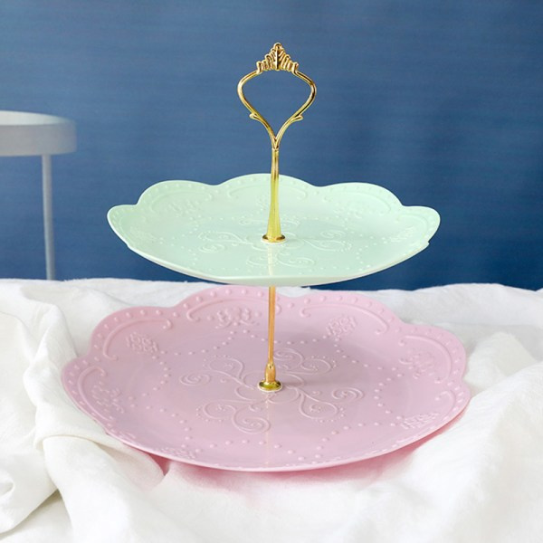 L?stagbart t?rtst?ll European Style 2-lagers Bakverk Cupcake Frui A5 A5