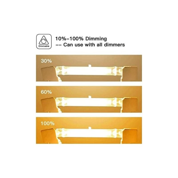 5-pack R7S halogenlampa 118mm 200W 230V