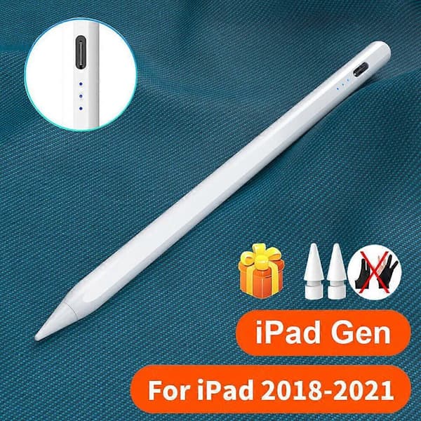 Stylus Pen til iPad 10/9/8/6/7 Generation Bluetooth Apple Pencil til iPad Pro 11/12.9_TF
